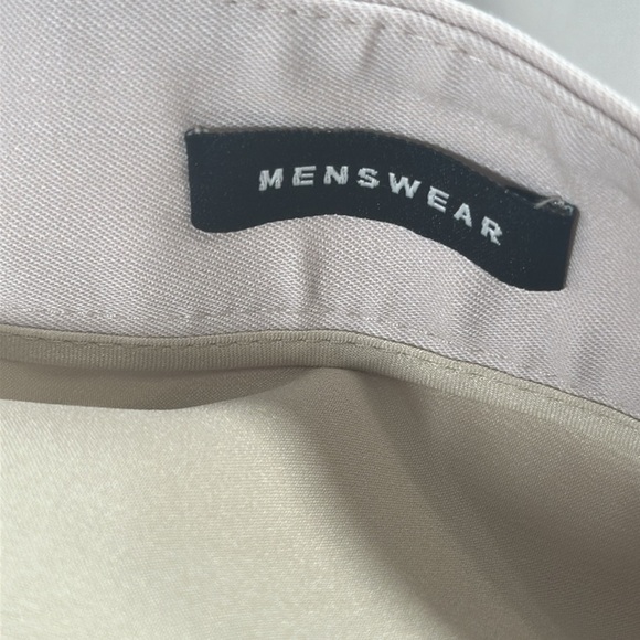 Lafayette 148 New York Menswear Pants Stretch Cotton Khaki Tan Size 10 NEW - Picture 9 of 16